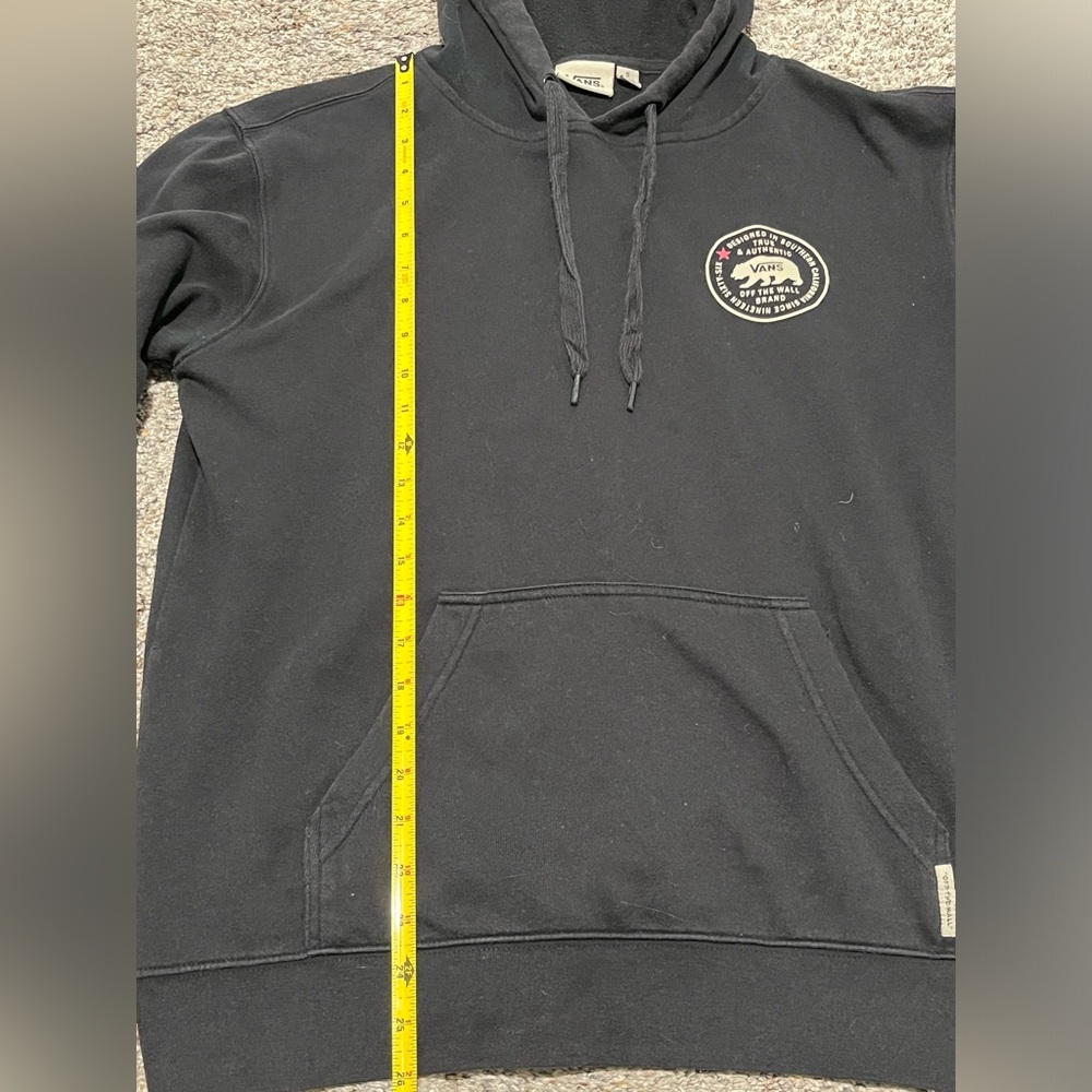 Vans Black Hoodie with Gold Logo - Picture 6 of 6